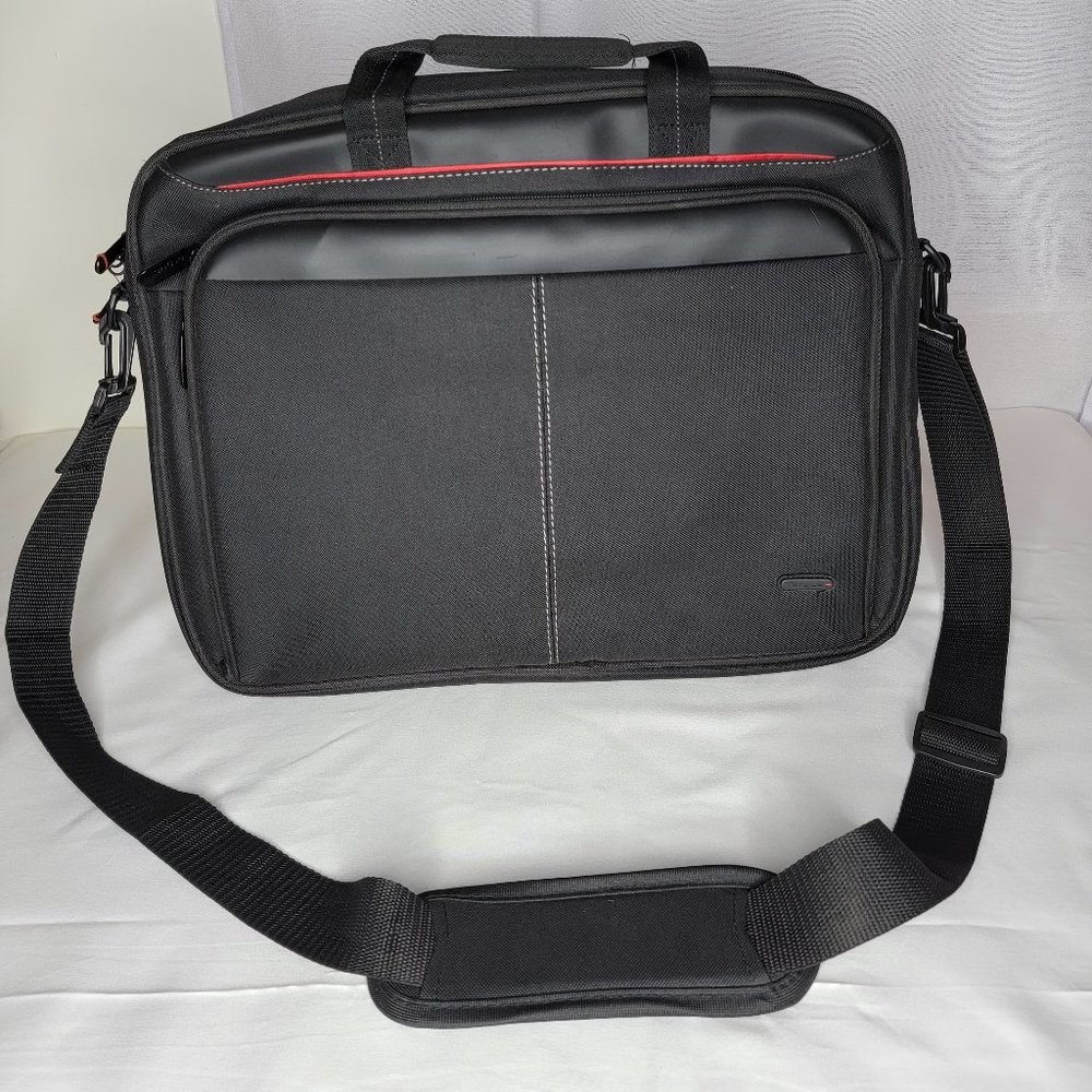 Targus Laptop Notebook Case Bag Black Shoulder Tote Strap Pockets